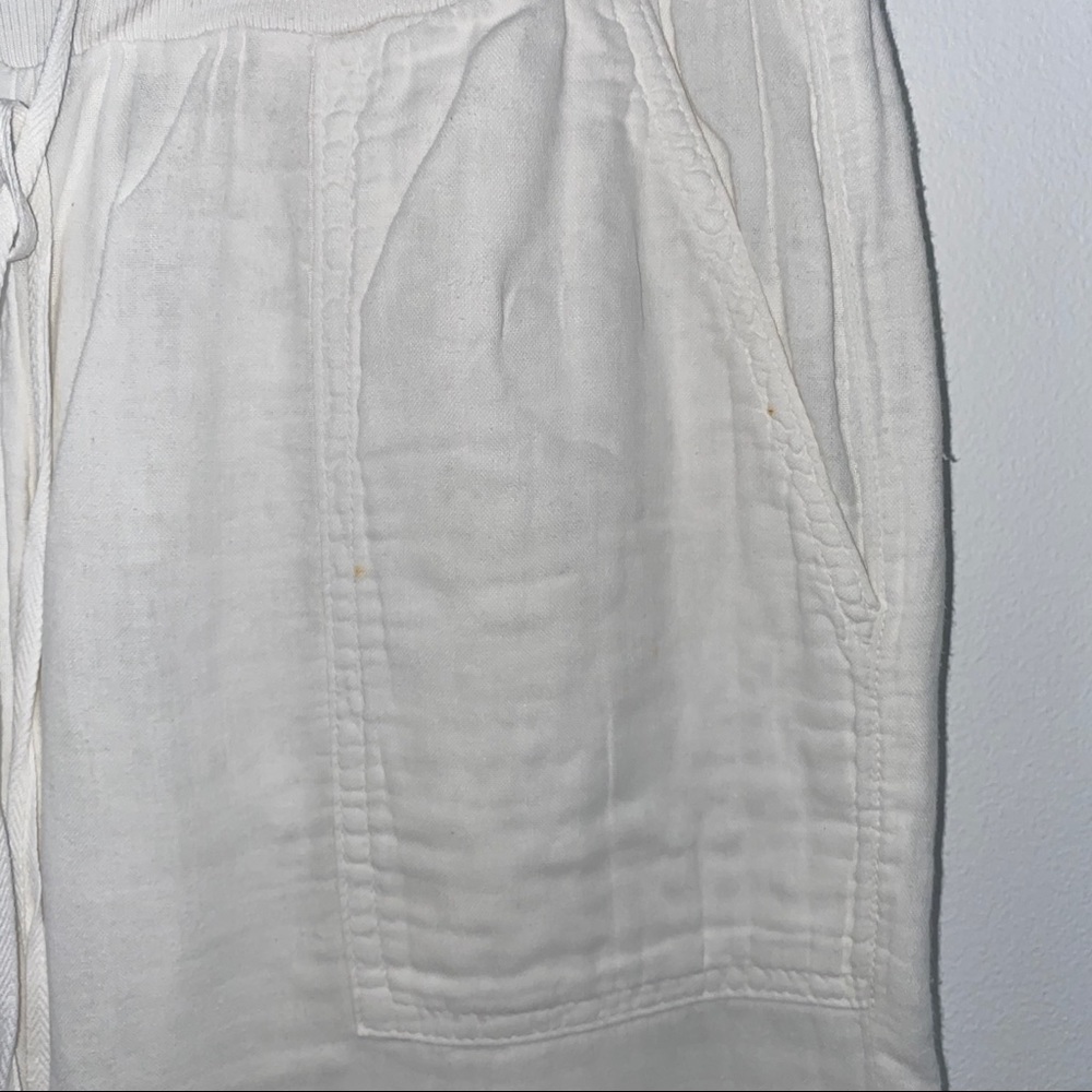 Splendid White Linen Pants - Picture 2 of 6